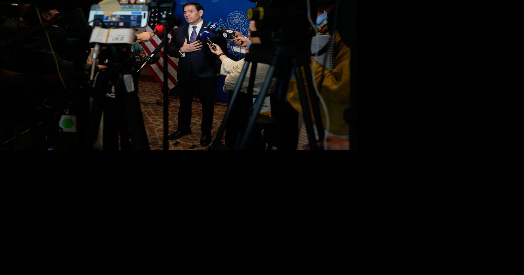 APTOPIX Colombia US Rubio