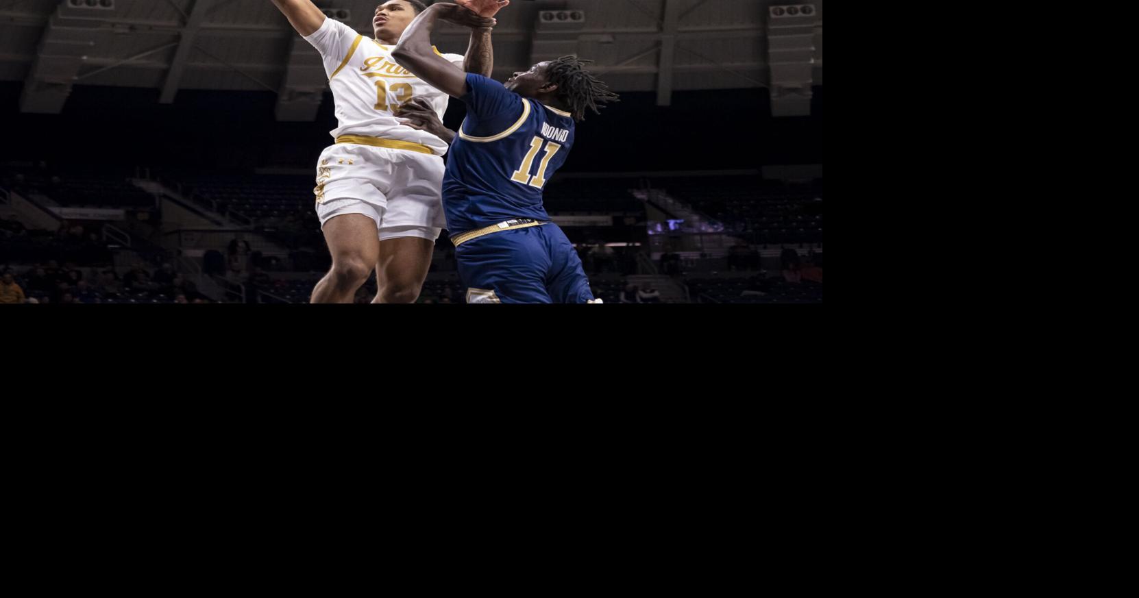 Photos: Notre Dame men's basketball at Louisville Wednesday night