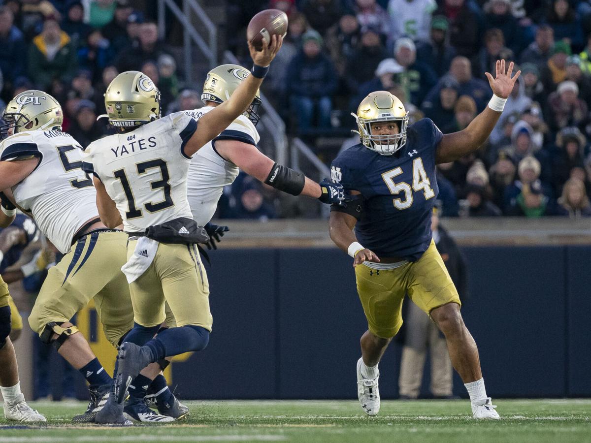 Notre Dame vs. Georgia Tech - Jacob Lacey
