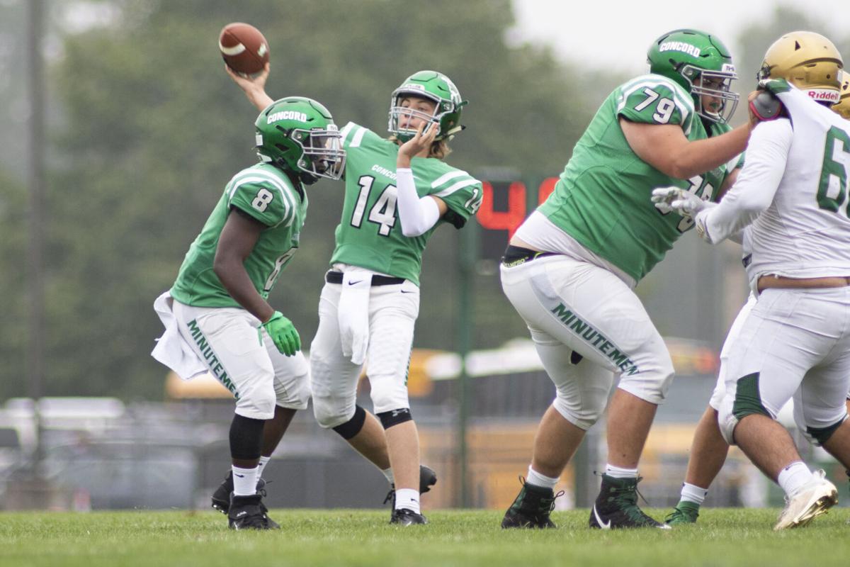 Concord Minutemen versus Wawasee Warriors Football