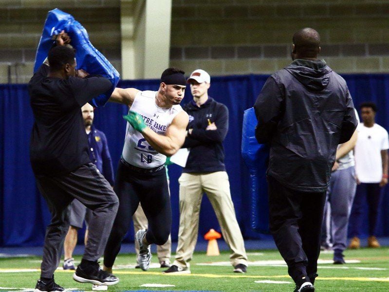 Notre Dame Football Top Irish Players Reinforce Combine