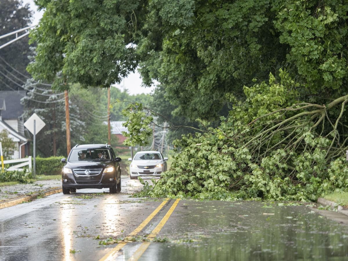 SLIDESHOW Storm whips into Goshen, causes damage Local News