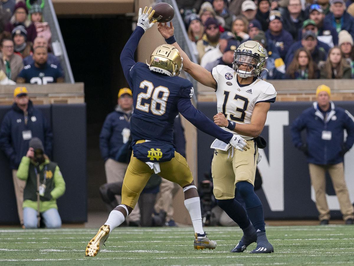 Notre Dame vs. Georgia Tech - TaRiq Bracy