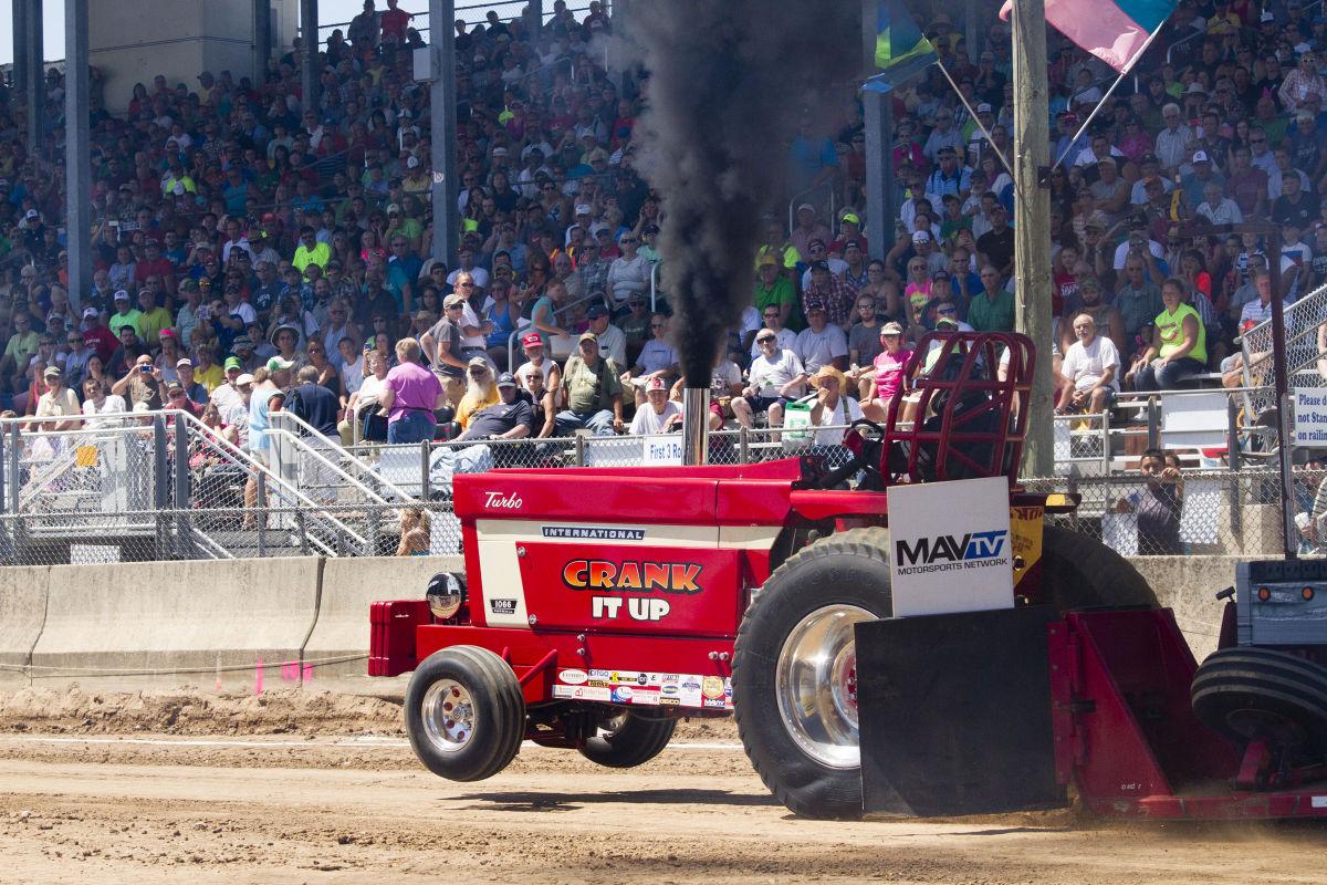 Slideshow Tractor pull Thursday at Elkhart County 4H Fair