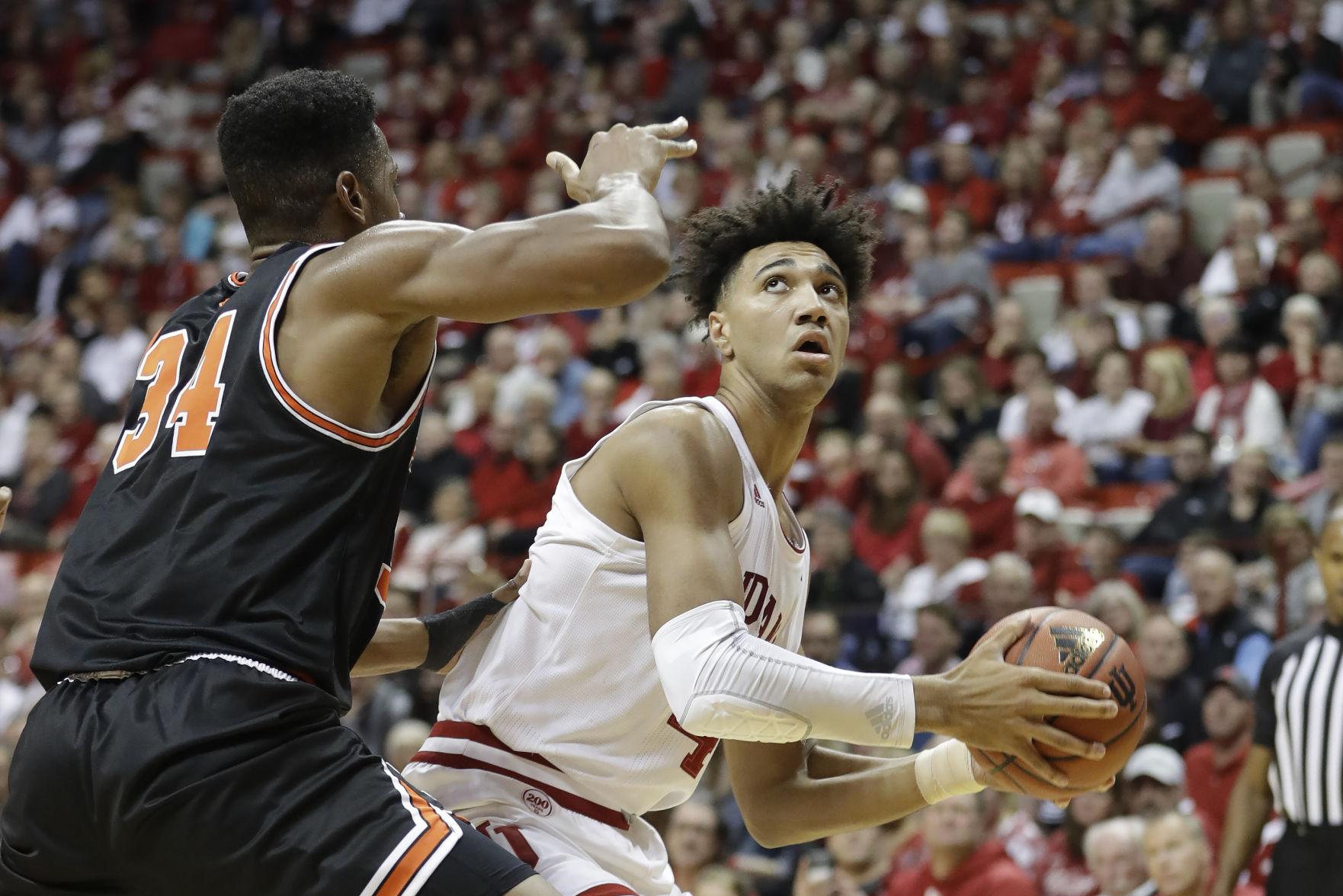 IU BASKETBALL: Brunk, defense help send Hoosiers past ...