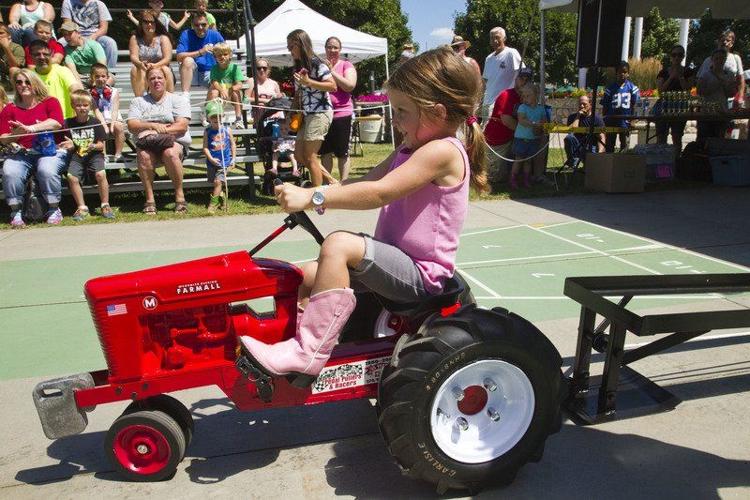 ELKHART COUNTY 4H FAIR Tractor pull highlights Thursday's events
