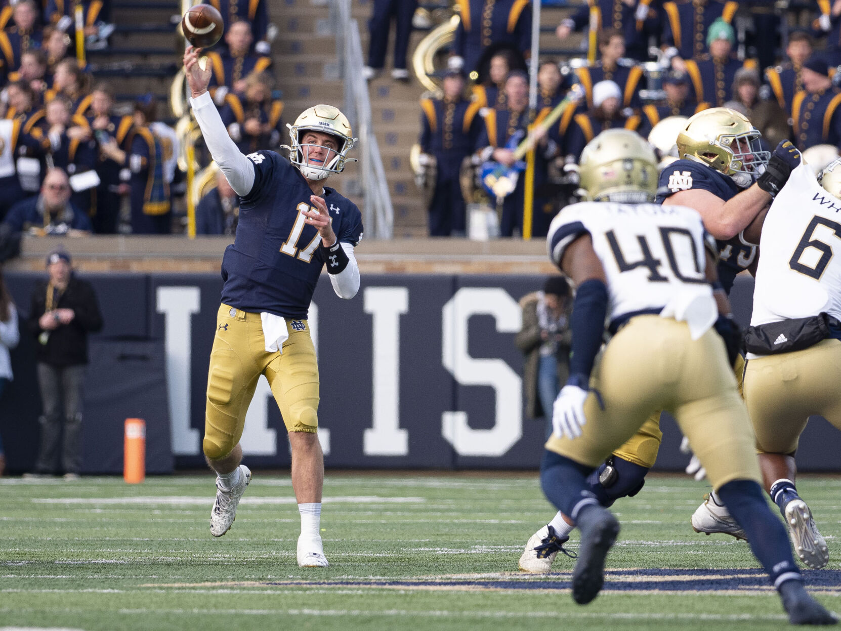 GALLERY: No. 8 Notre Dame Beats Georgia Tech, 55-0 | Gallery ...