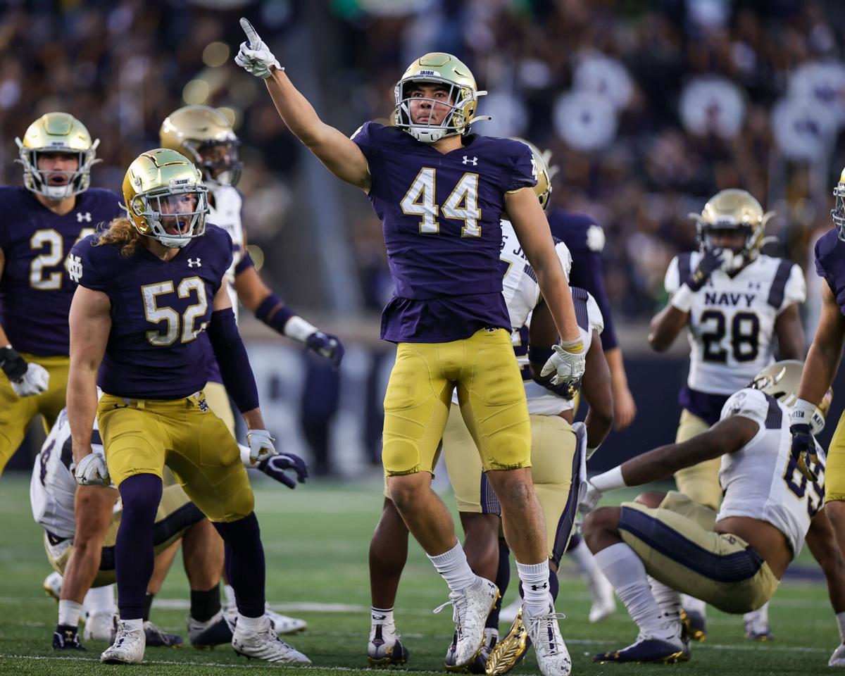 Navy vs Notre Dame - Kahanu Kia