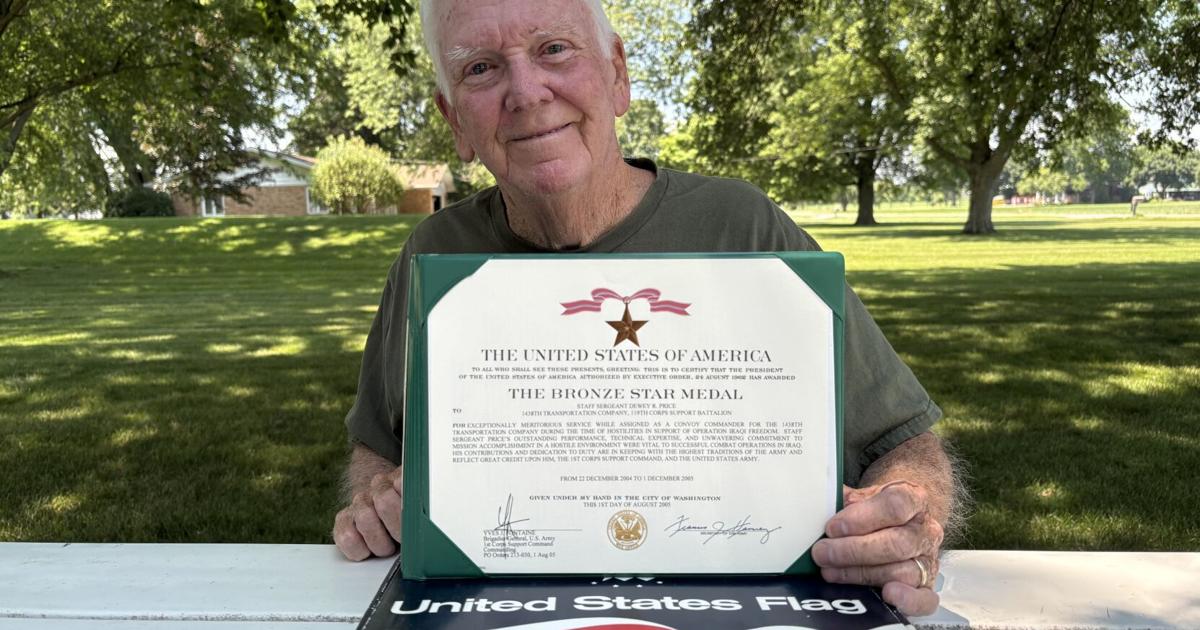 Bronze Star recipient humble about being called a hero