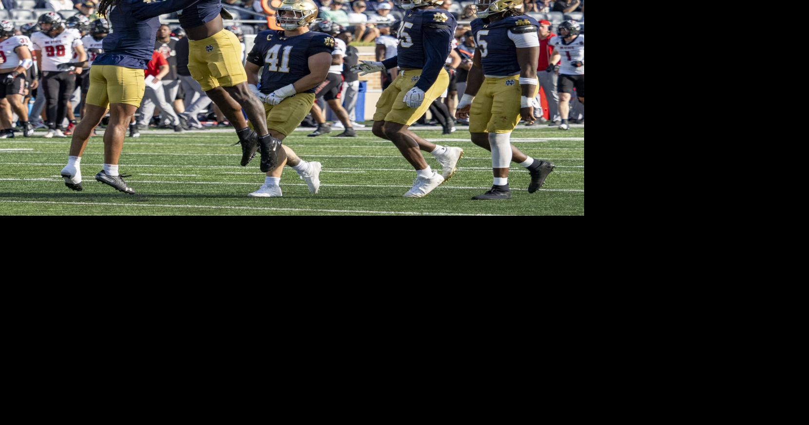GALLERY: Notre Dame football hosts North Carolina State in South Bend