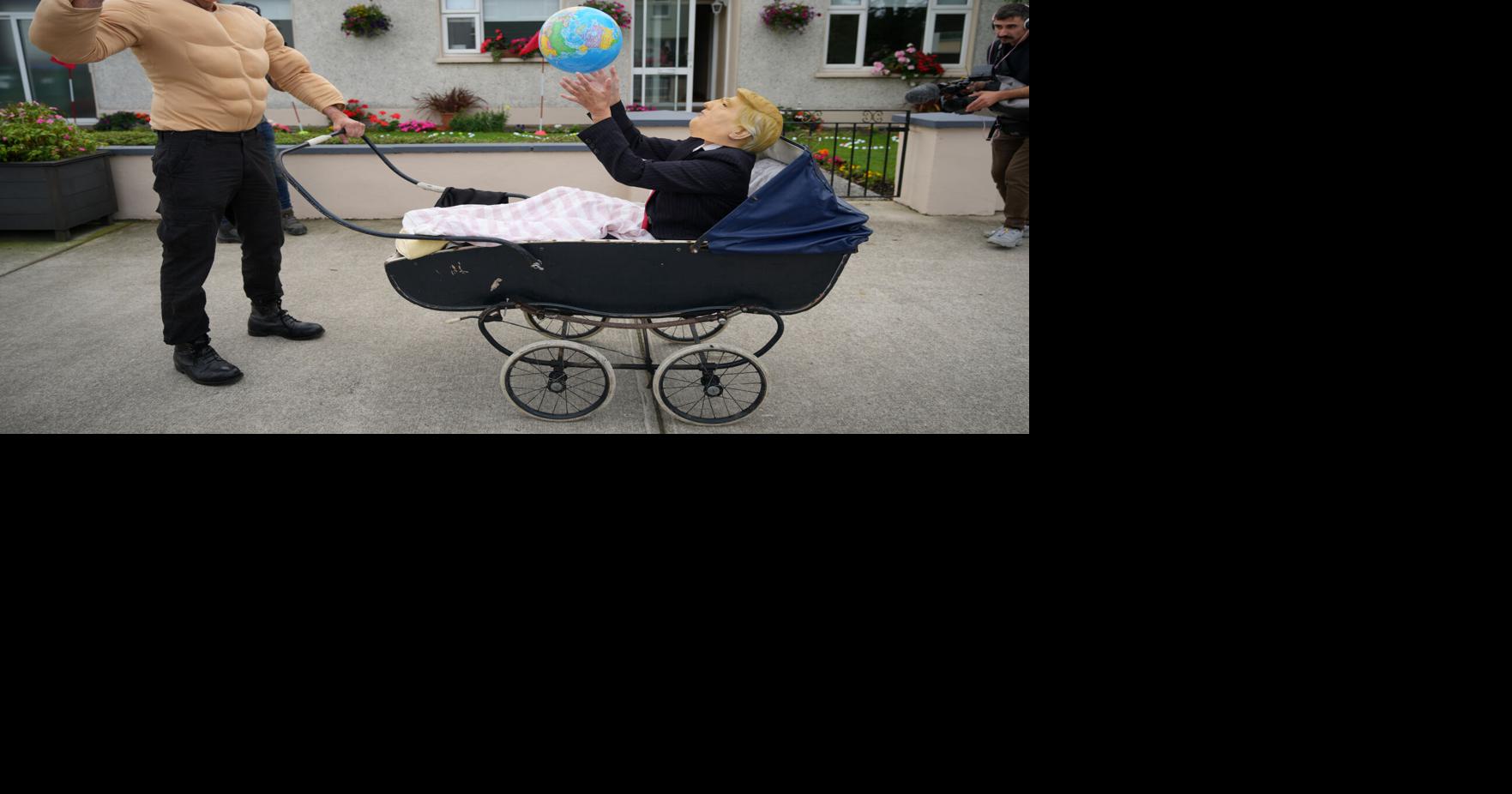 APTOPIX Trump Ireland