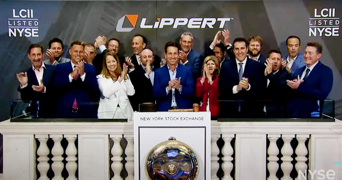 Jason Lippert rings closing bell at NYSE | News | goshennews.com