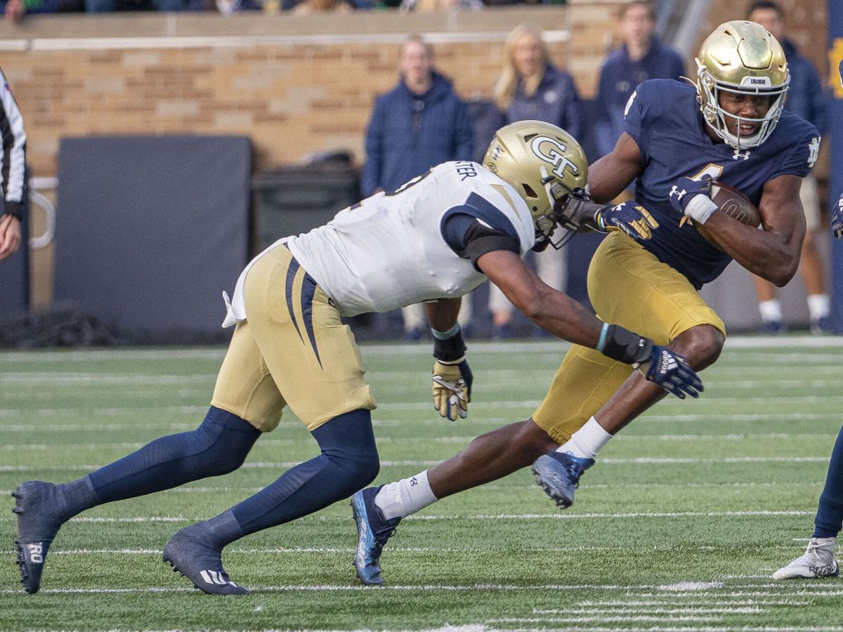 Notre Dame vs. Georgia Tech - Kevin Austin