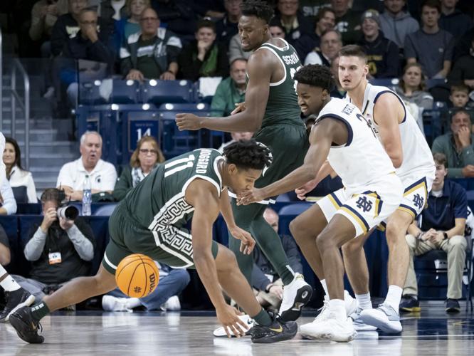 GALLERY: Notre Dame upsets No. 20 Michigan State | Gallery | goshennews.com