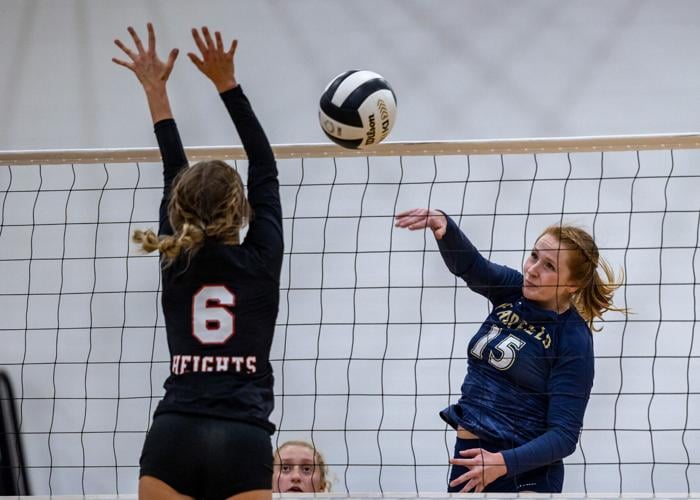 PREP VOLLEYBALL Fairfield soars past Prairie Heights, wins sectional