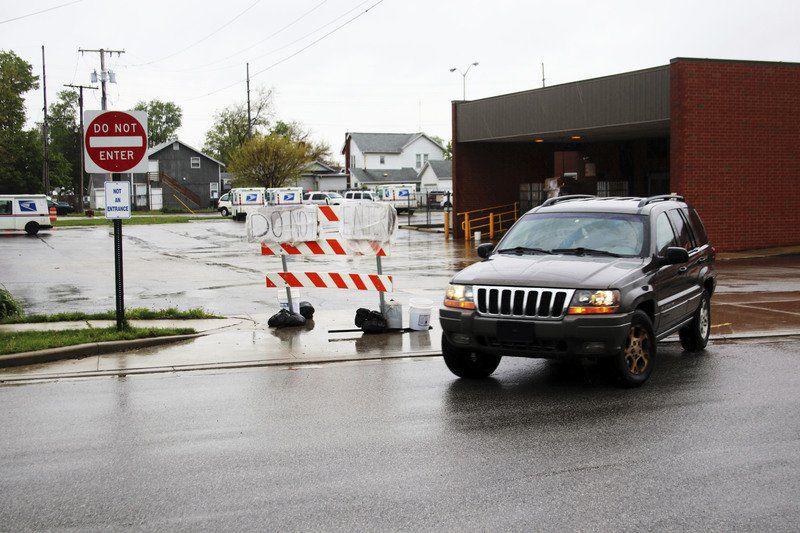 Goshen Post Office officials urge caution during Pike Street