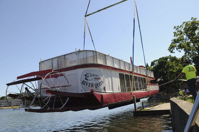 Elkhart River Queen floats yet again Local News