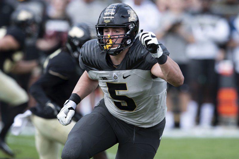 Purdue Football Karlaftis Could Add Punch To Purdue Pass Rush