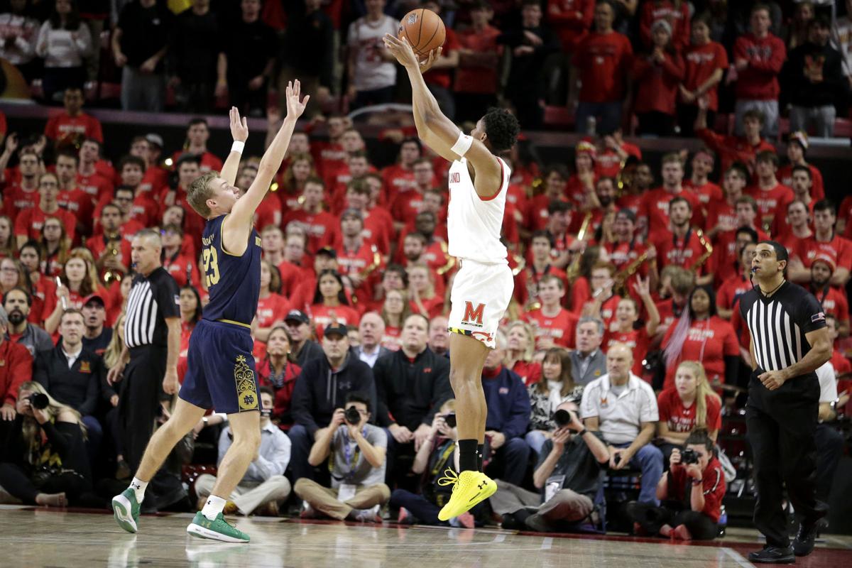 Ncaa Basketball Smith S Double Double Helps Maryland Rout Notre Dame Sports Goshennews Com