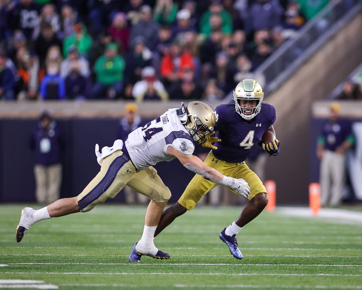 Navy vs Notre Dame - Kevin Austin