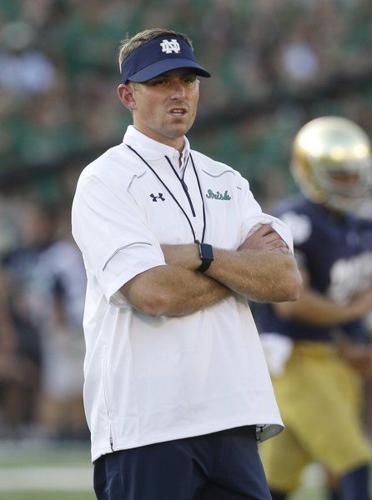 NOTRE DAME FOOTBALL: OC Mike Sanford hired as head coach at Western Kentucky  | Local Sports 