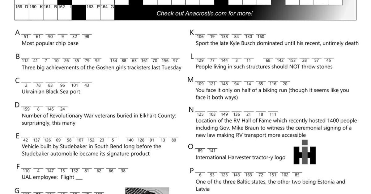 ACROSTIC: Paradis lost ... but I remember it fondly