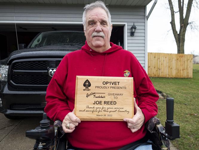 Marine Veteran receives Action Trackchair from OP1VET News