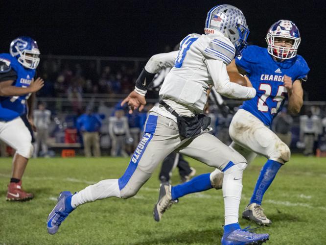 PREP FOOTBALL Marian ends West Noble's undefeated season, 4220