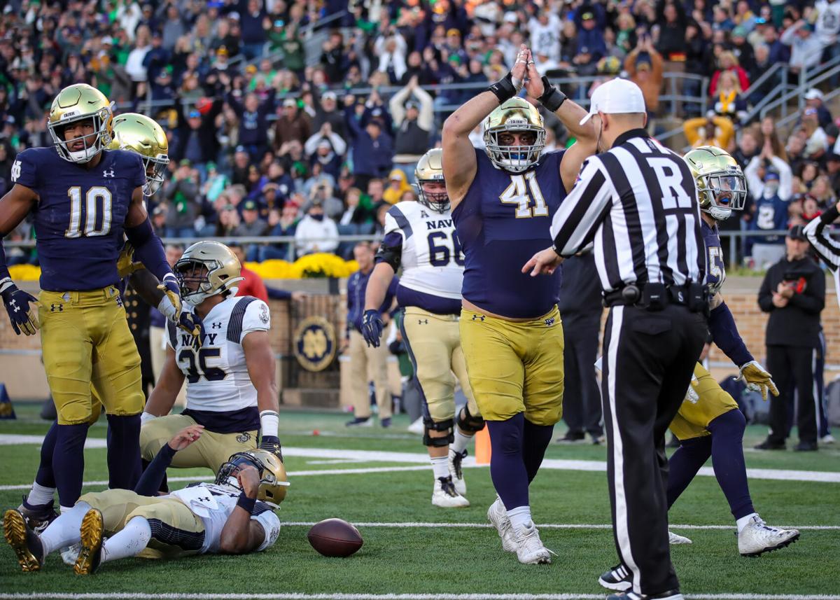 Navy vs Notre Dame - Kurt Hinish