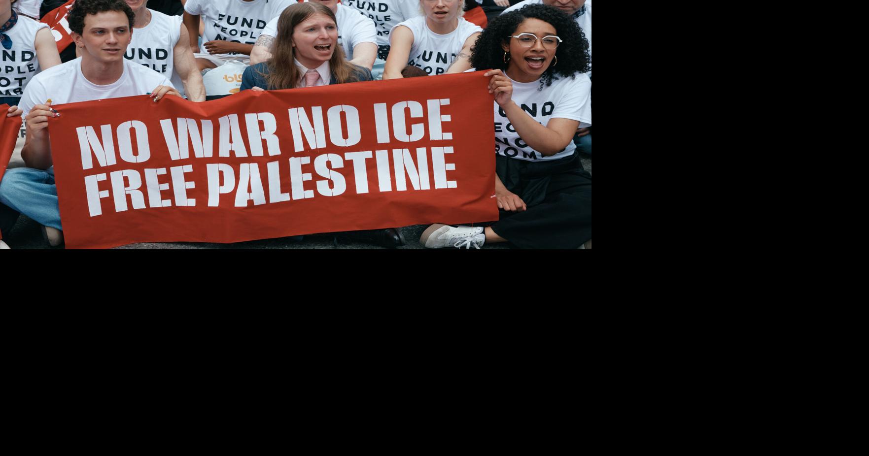 US NYC Protest Israel