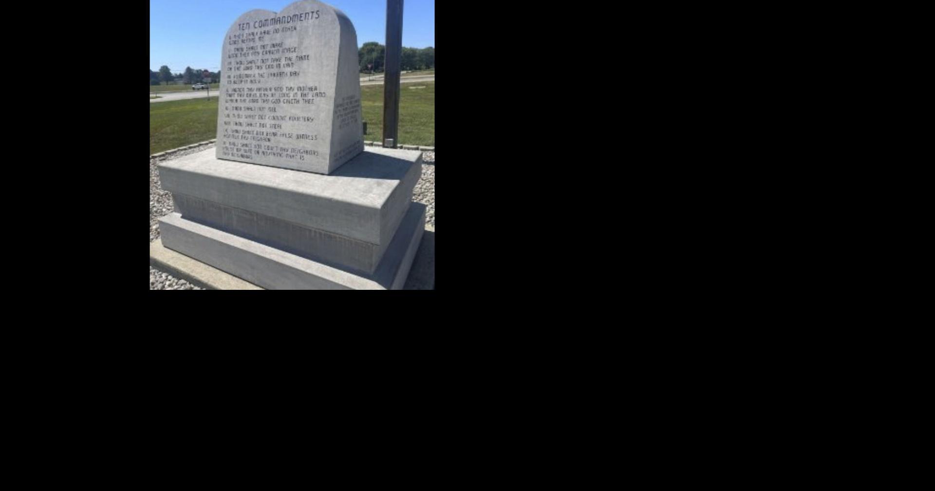 Indiana officials seek to lift decades-old ban on Ten Commandments monument at Statehouse