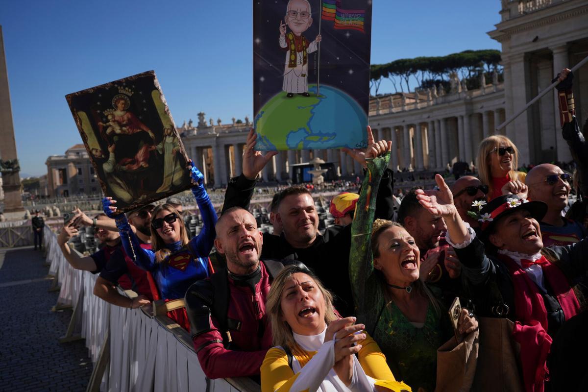 APTOPIX Vatican Pope