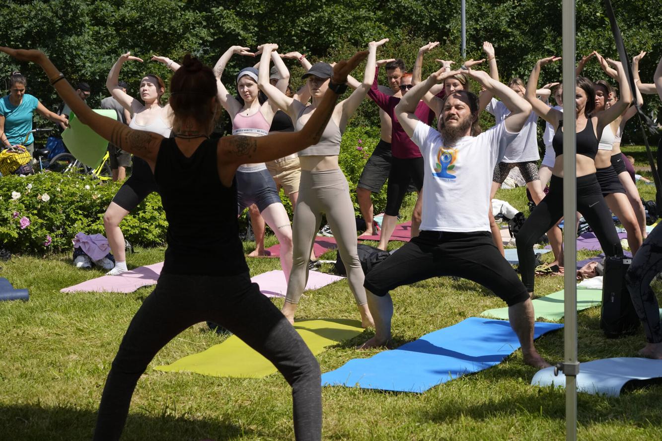 Russia International Yoga Day National News
