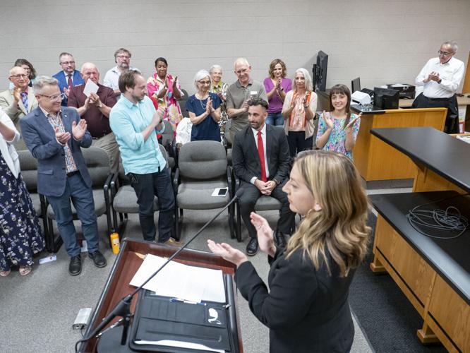Leichty breaks glass ceiling as Goshen's first female mayor Across