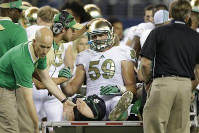 NOTRE DAME FOOTBALL: LB Jarrett Grace excited to be back for Blue-Gold game after sitting out 2014 with injuries