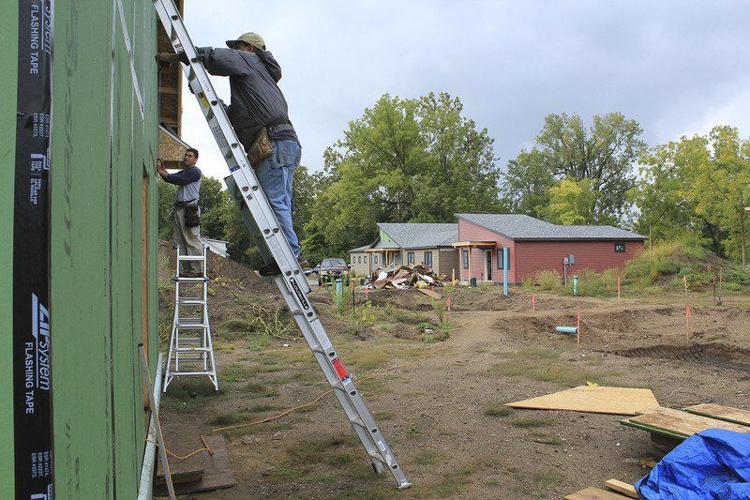 First Goshen cohousing homes under construction Business
