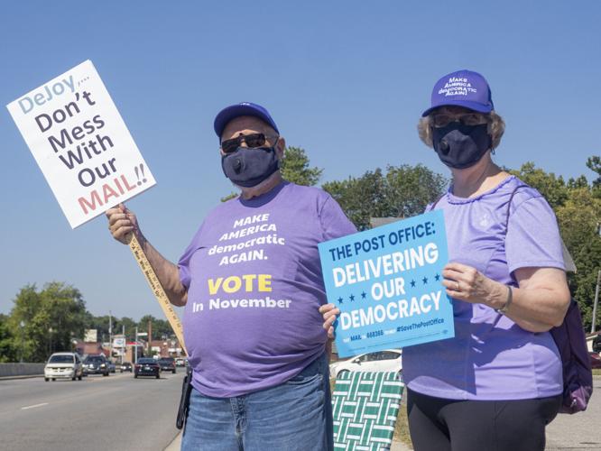 Group rallies at Goshen post office in support of postal workers News