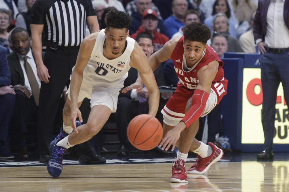 Iu Basketball Stevens Leads No 24 Penn State Over Indiana