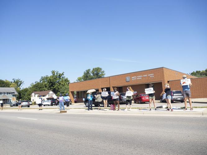 Group rallies at Goshen post office in support of postal workers News