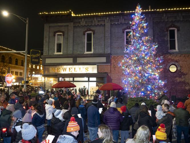 Goshen honors First Fridays organizers during tree lighting ceremony Goshen honors First Fridays organizers during tree lighting ceremony