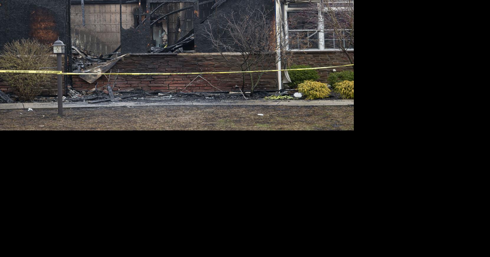 Fire destroys a Goshen home