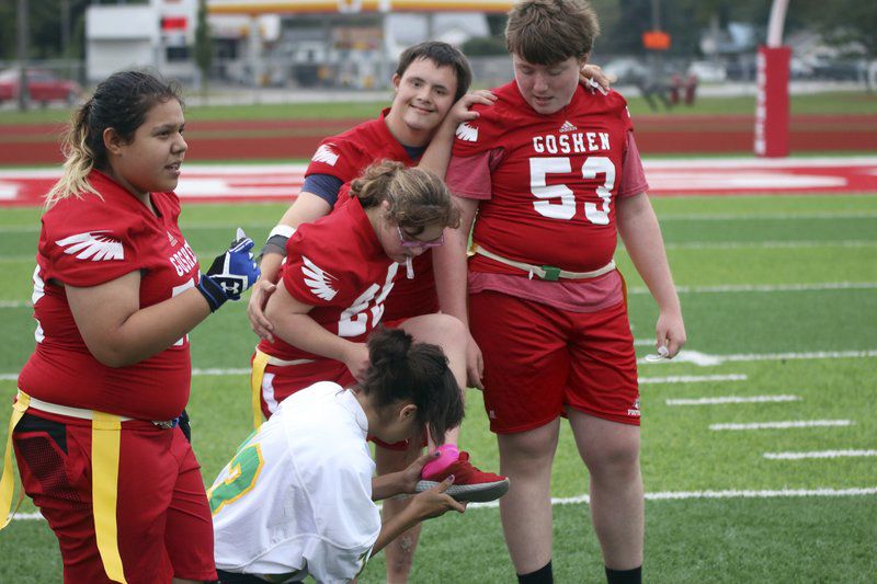 PHOTOS Goshen High School's inaugural unified football game Local