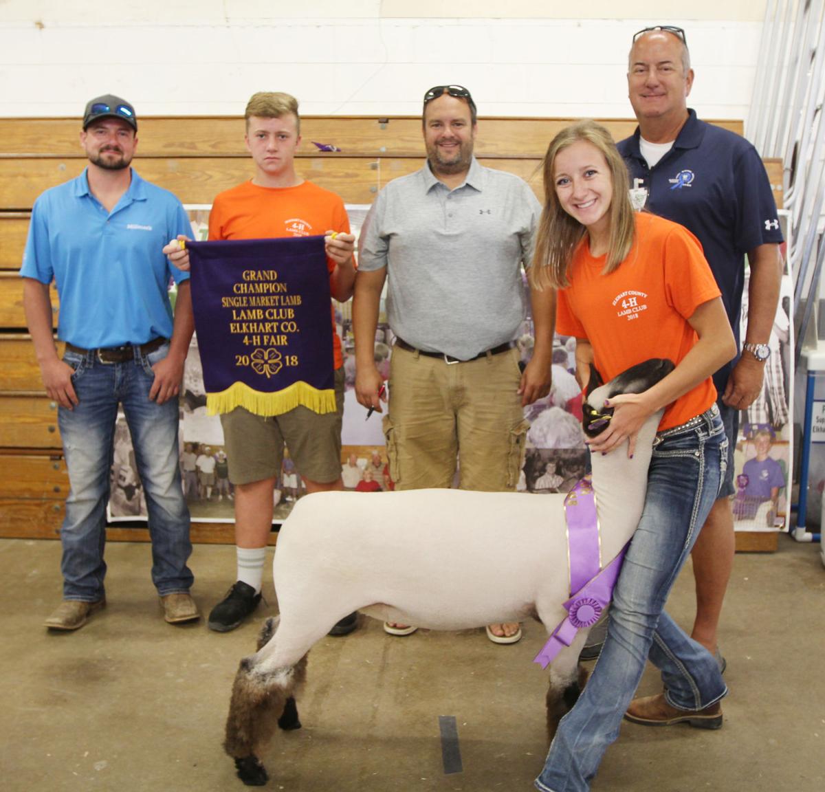 2018 Elkhart County 4H Fair livestock auction Multimedia