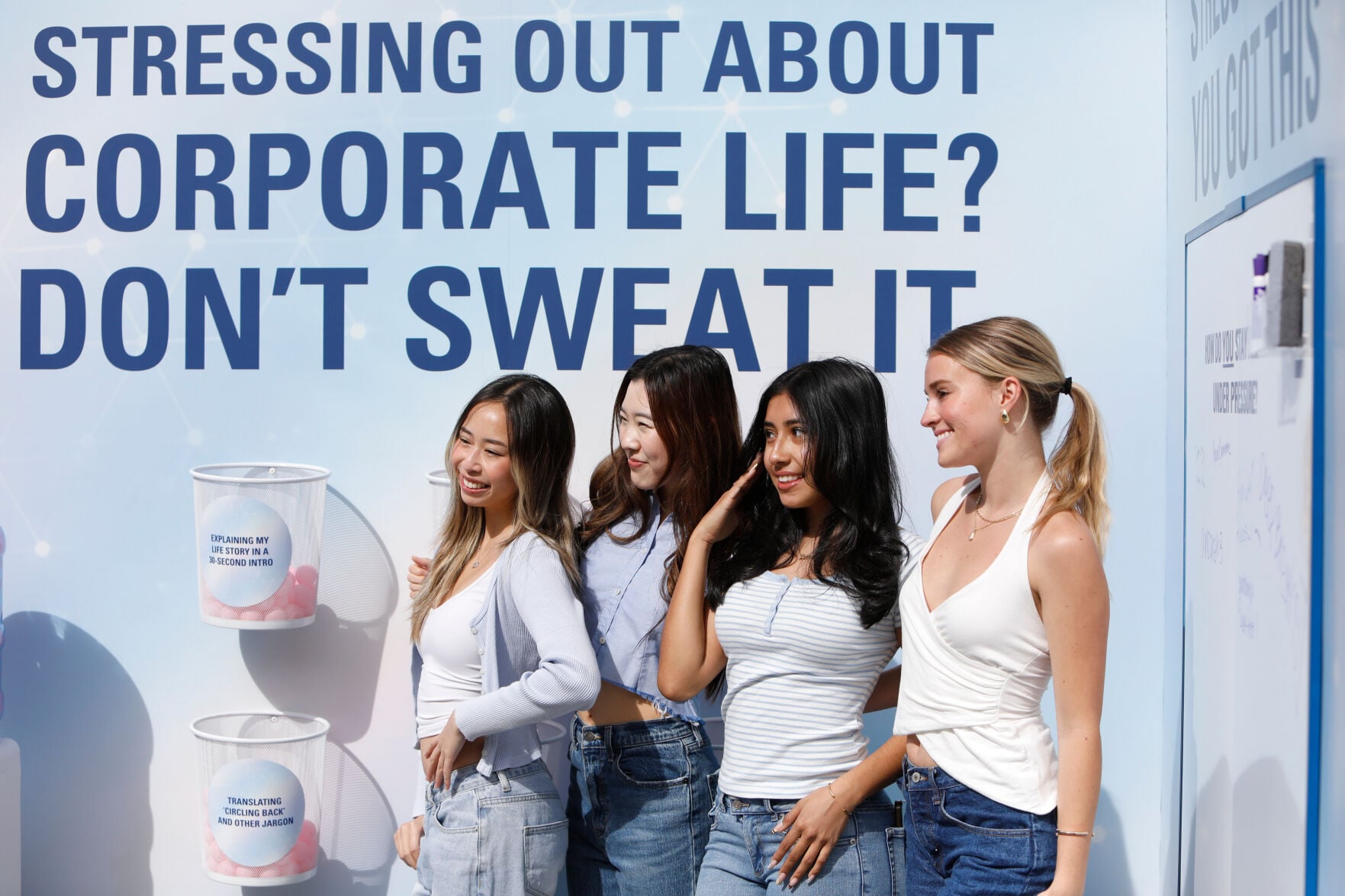 Secret Deodorant Fresher Under Pressure College Activation | National ...