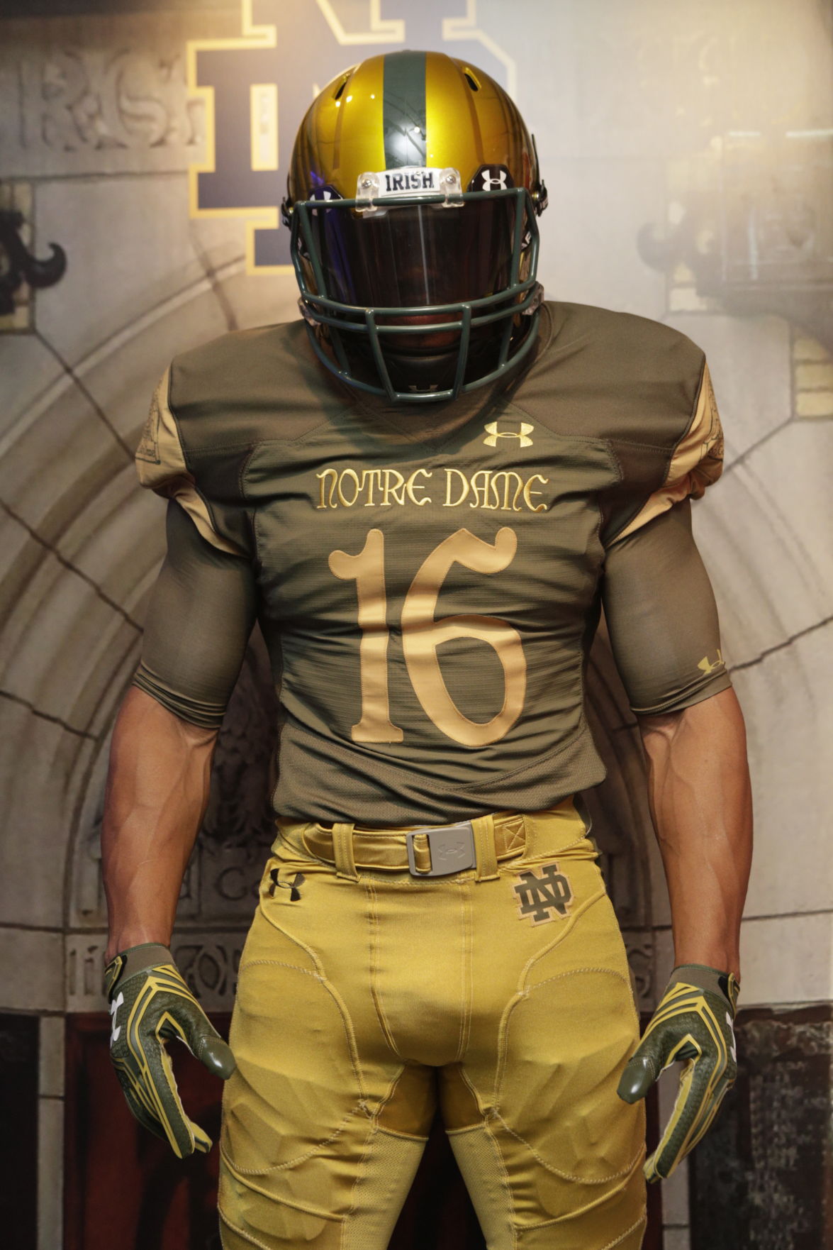 NOTRE DAME FOOTBALL 2016 Shamrock Series uniforms unveiled Sports