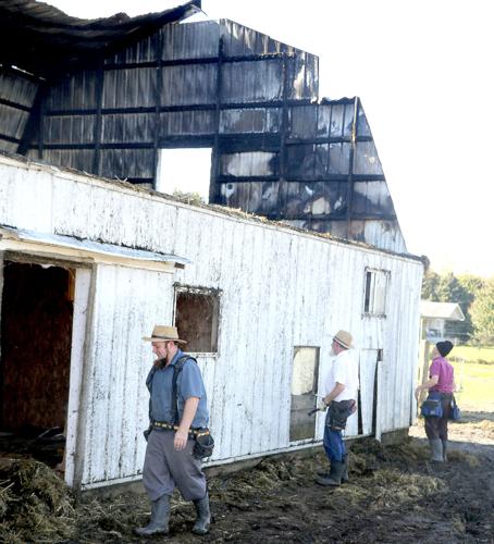 Middlebury barn damaged in Monday blaze | News | goshennews.com