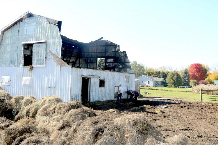 Middlebury barn damaged in Monday blaze | News | goshennews.com