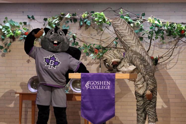 Goshen College introduces first official mascot News goshennews com