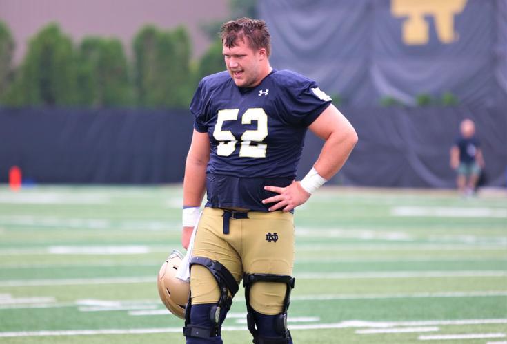ND FOOTBALL: Veteran line aiming to be offense's greatest asset | Notre ...