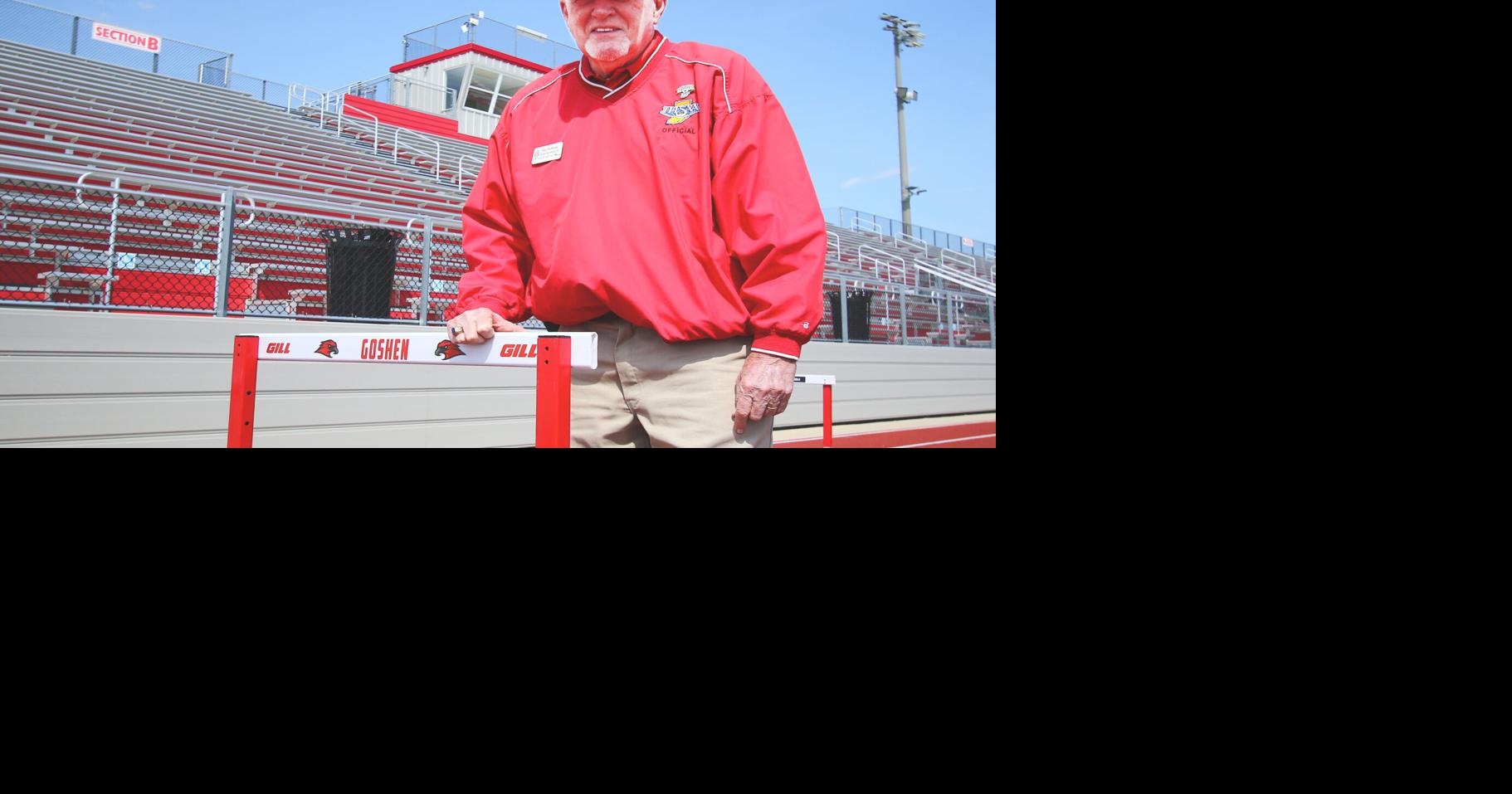 GOSHEN RELAYS: Ray Hedstrom marks final season of officiating as the honorary referee for 82nd Relays